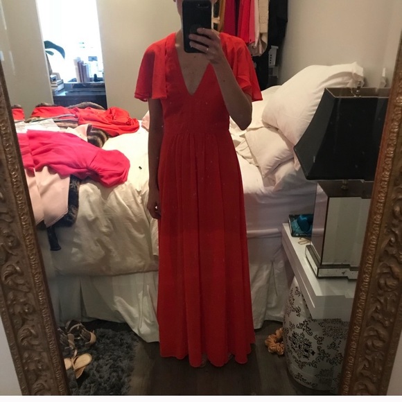 ASOS Flutter Sleeved Dress - Picture 13 of 13